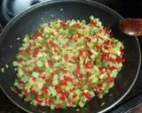 Foto del paso 6 de la receta: Tortilla de papas y pisto