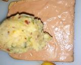 A picture of step 14 of Garlic Bread Potato Sandwich.