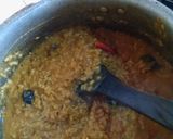 A picture of step 3 of Sabit bhuni mong daal.