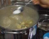 A picture of step 7 of Chicken Pozole.