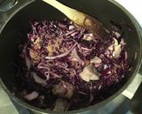 Une image de l'étape 7 de Sauté de porc au chou rouge.