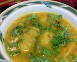 A picture of step 7 of Arvi Daal.