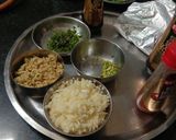 A picture of step 1 of Masala khichya papad.