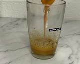 A picture of step 2 of Lotus coffee.