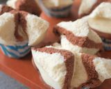 Foto langkah ke 9 dari resep Bolu kukus mekar tanpa soda.