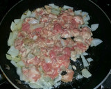 A picture of step 7 of Scrambled Eggs and Brains.