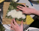 Une image de l'étape 9 de Makis avocat fromage-frais.