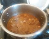 A picture of step 4 of Lamb Tripe with Chickpeas.