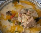 Foto langkah ke 4 dari resep Sayur Lodeh Kikil Nangka Muda.