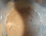A picture of step 1 of Sandwich Spread.