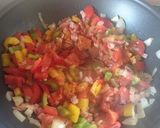 Lecsós karajszelet krumplipürével recept fázis 7 fotója