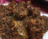 A picture of step 5 of Noni saag bhajiya.