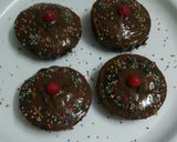 A picture of step 6 of Choco idli cake.