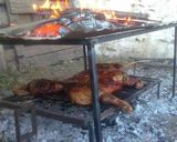 Foto del paso 3 de la receta: Disco de arado, bateria de fundición,mesa del infierno. Curado guarda