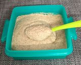 A picture of step 5 of Blended Apple Chia Pudding.