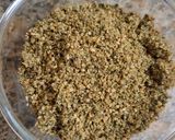A picture of step 4 of Curry leaves chutney.