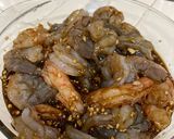 A picture of step 1 of Sticky Honey Garlic Butter Shrimp.