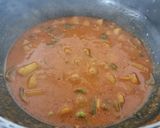A picture of step 2 of Peas potato capsicum in makhni gravy.