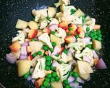 मिक्स वेज खिचड़ी (mixed veg khichdi recipe in Hindi) रेसिपी चरण 3 फोटो