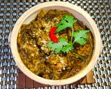 A picture of step 3 of Curry Leaves Pepper Chicken.