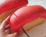Foto langkah ke 6 dari resep Roti Tawar Mini Merah Putih.