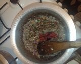 A picture of step 3 of Spaghetti bolognese.