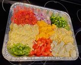 A picture of step 1 of GameDay Smoked Cheese Dip.