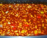 A picture of step 4 of Mike's BBQ Baked Beans.