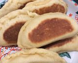 Foto langkah ke 9 dari resep Custard Cream Bun teflon.