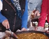 Foto del paso 3 de la receta: Paella de arroz con Pollo y garbanzos