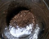A picture of step 1 of Oreo cake in pressure cooker(steamed).