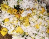 A picture of step 4 of Poha (Healthy breakfast).