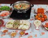 Hình bước làm 8 của món Lẩu đầu cá hồi nấu măng chua