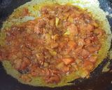 A picture of step 2 of Turai subji (dry).