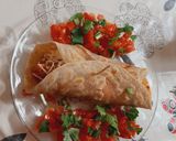 A picture of step 11 of Veg Kathi Rolls.