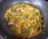 Foto del paso 4 de la receta: Espaguetis con gambas y salsa