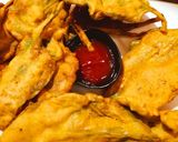 A picture of step 4 of Palak Pakoray.