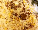 صورة لخطوة 16 من وصفة رز بحمص باللحم خطوات بالصور 🍚🍖
