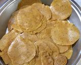A picture of step 9 of Meethi- namkeen papdi.
