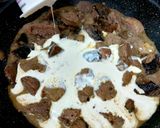 A picture of step 5 of My Fillet of Pork & Mushroom in a Creamy Mustard Sauce 😋.