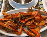Gambar langkah 6 resipi Mi Ketam Kuah Pedas.