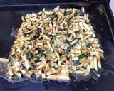 Une image de l'étape 6 de Courgette au persil et beurre de chorizo.