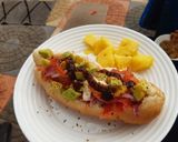A picture of step 4 of Hotdog.