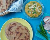 A picture of step 6 of Homemade Multigrain Bhakri with Spiced Dal.
