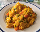 Foto del paso 4 de la receta: Paella con pollo y jengibre