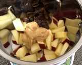 A picture of step 3 of Blended Apple Chia Pudding.