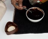 A picture of step 6 of Hot Chocolate Coffee Icecream.