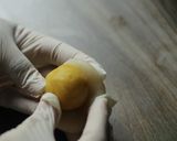 Hình bước làm 13 của món BÁNH TRUNG THU ĐÀI LOAN | NHÂN SẦU RIÊNG TRỨNG MUỐI TAN CHẢY