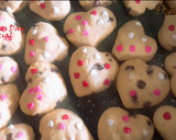 சாெக்லேட் ஸ்பிரிங்கிள் குக்கி பிஸ்கட் (chocolate sprinkle cookie biscuit recipe in tamil) ரெசிபி ஸ்டேப் 4 புகைப்படம்