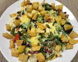 Foto del paso 8 de la receta Menestra de verduras con patatas fritas y queso